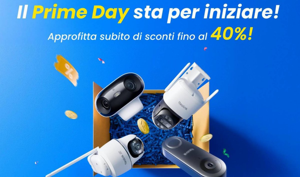 Reolink - offerte anticipate per l’Amazon Prime Day: sconti fino al 40%