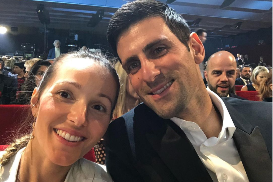 djokovic sostegno Djokovic e il sostegno della moglie Jelena: il campione del popolo