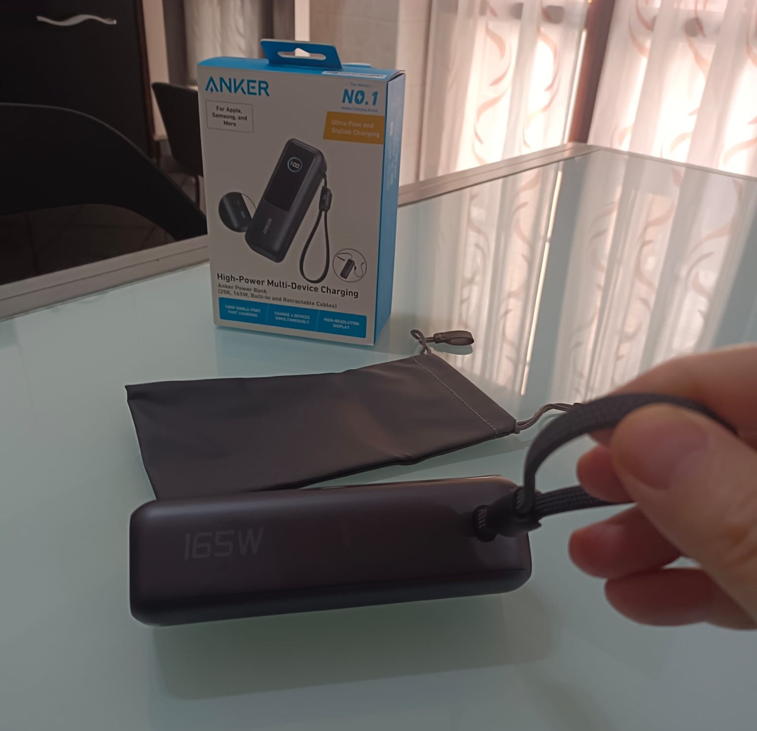 Recensione Anker Power Bank 25000 mAh 165W: batteria portatile per laptop e ricarica multi-dispositivo
