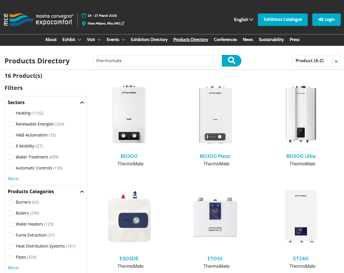 thermomate protagonista ThermoMate protagonista a MCE 2026