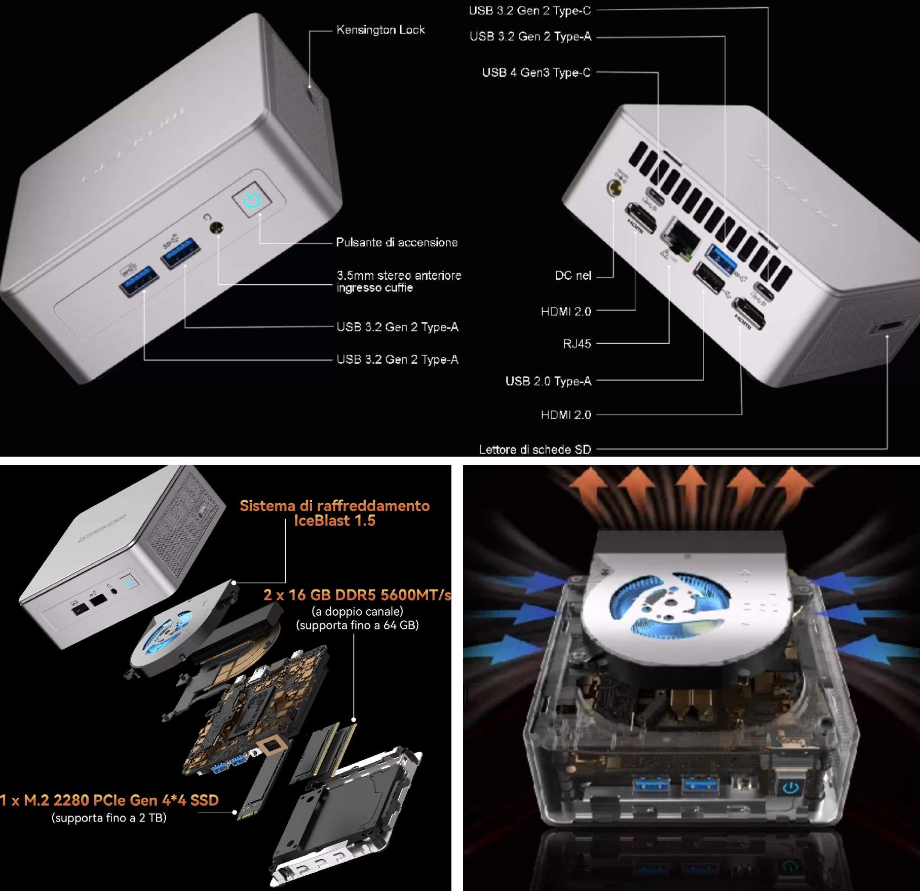geekom mini GEEKOM AE7 Mini PC Recensione