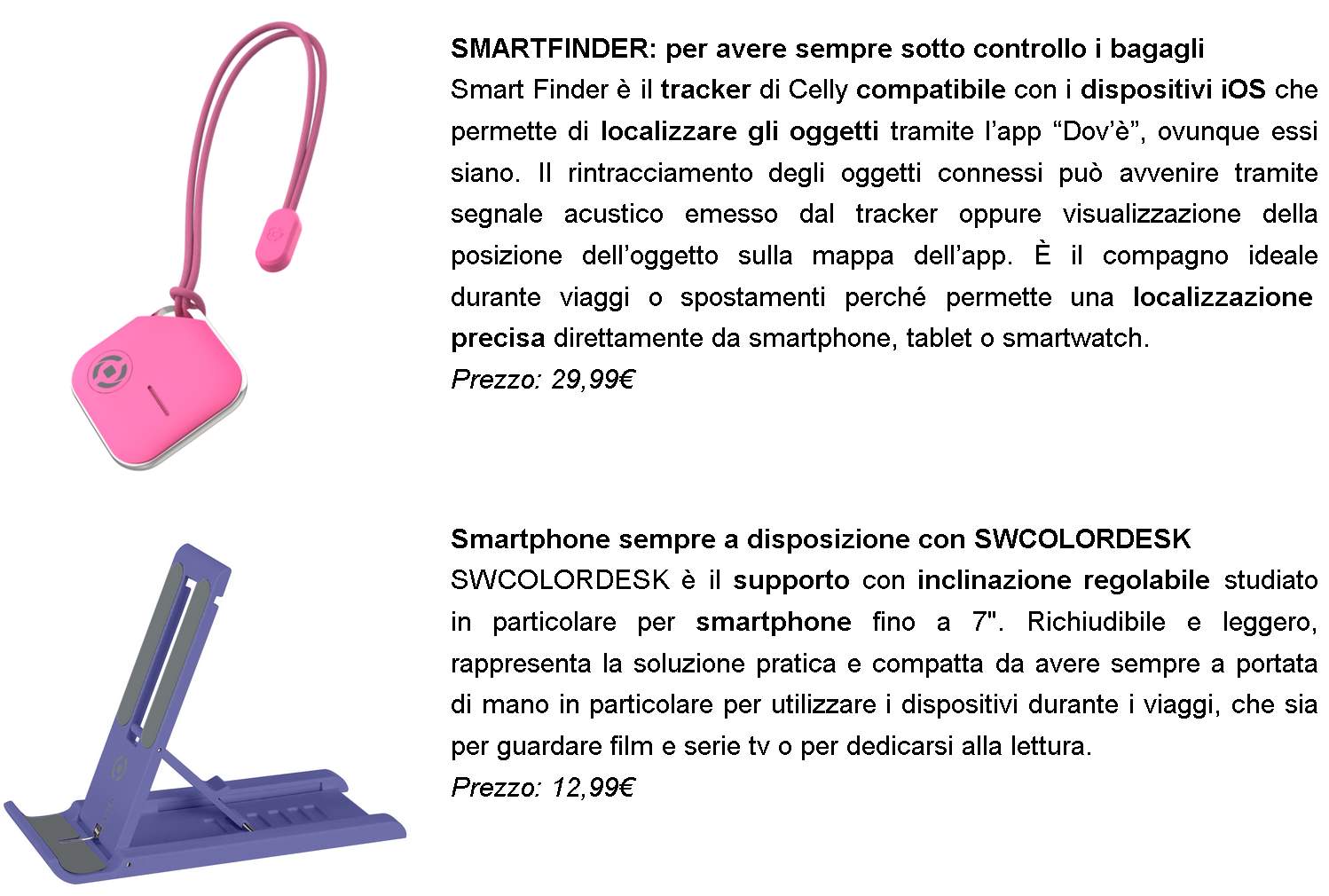 Un’estate sempre più tech con gli accessori Celly