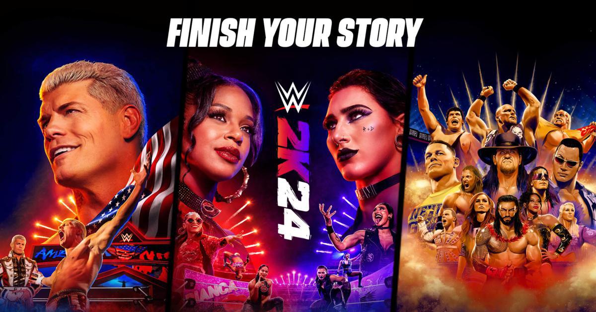 WWE 2K24: edizioni Deluxe e 40 Anni di WrestleMania disponibili