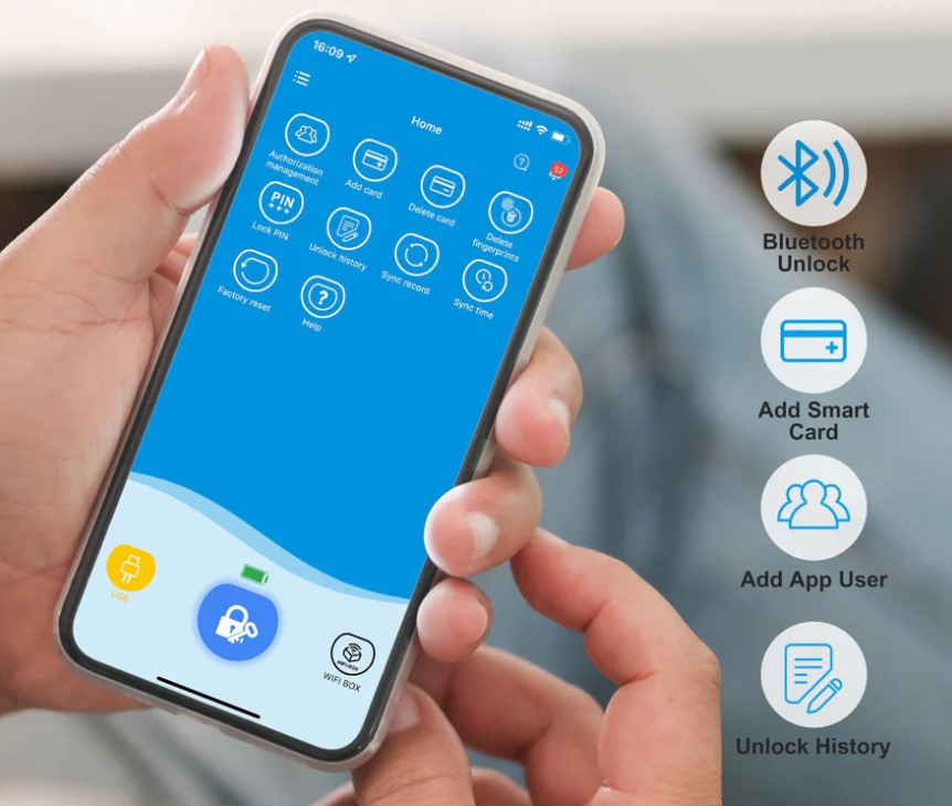 serratura elettronica Serratura elettronica sconto smart WELOCK Touch41 con impronta digitale: sicurezza e comodità a portata di mano