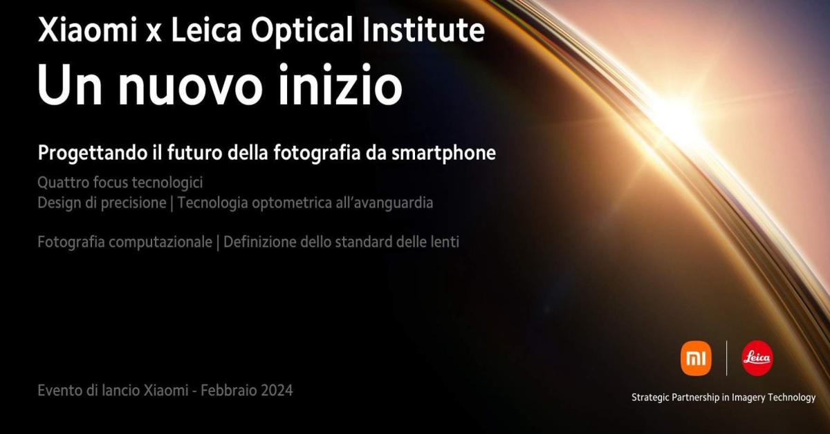 Xiaomi e Leica presentano per il Mobile Imaging