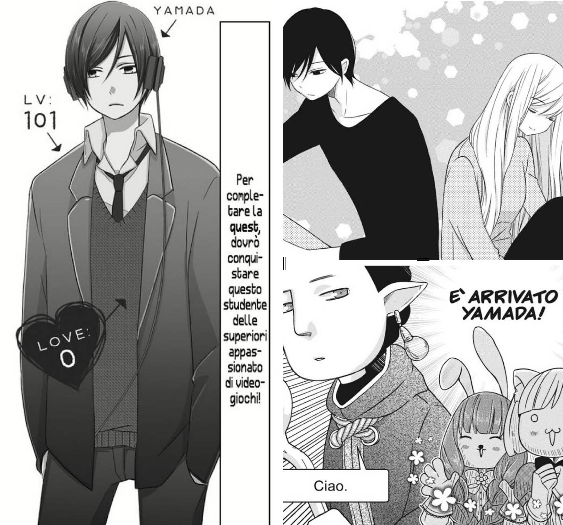 recensione fumetto Recensione fumetto My Love Story with Yamada-kun at Lv999