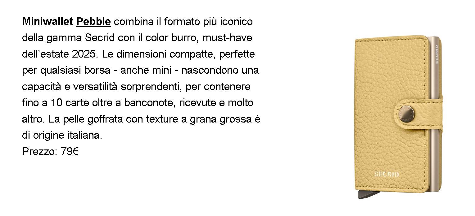 Portafogli Secrid: compatti e sicuri