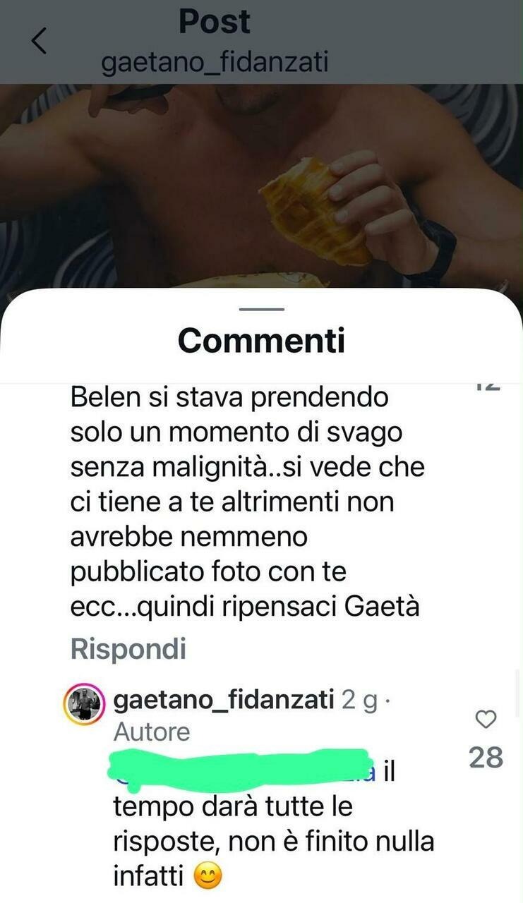 Belen Rodriguez Belen Rodriguez e Gaetano Fidanzati, dopo la crisi in Sardegna lui riapre alla coppia