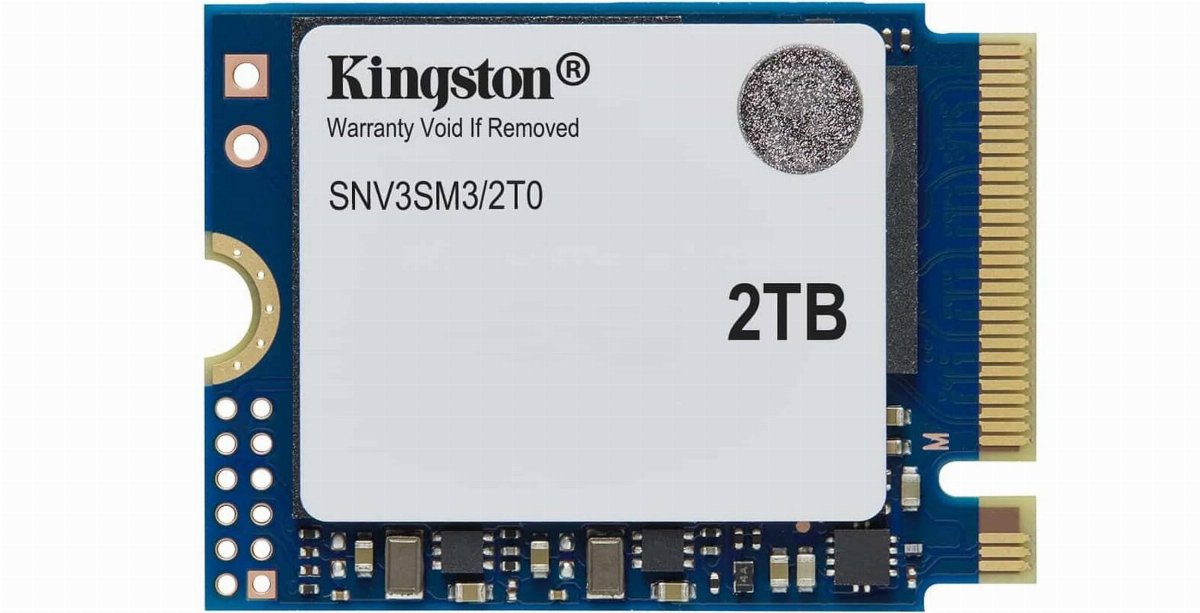 Kingston introduce un nuovo formato per gli SSD NV3 PCIe 4