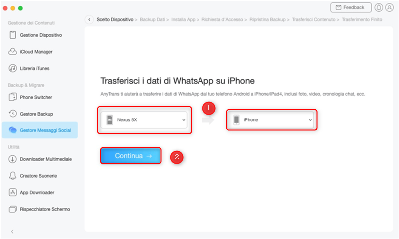 come trasferire Come trasferire WhatsApp da Android a iPhone