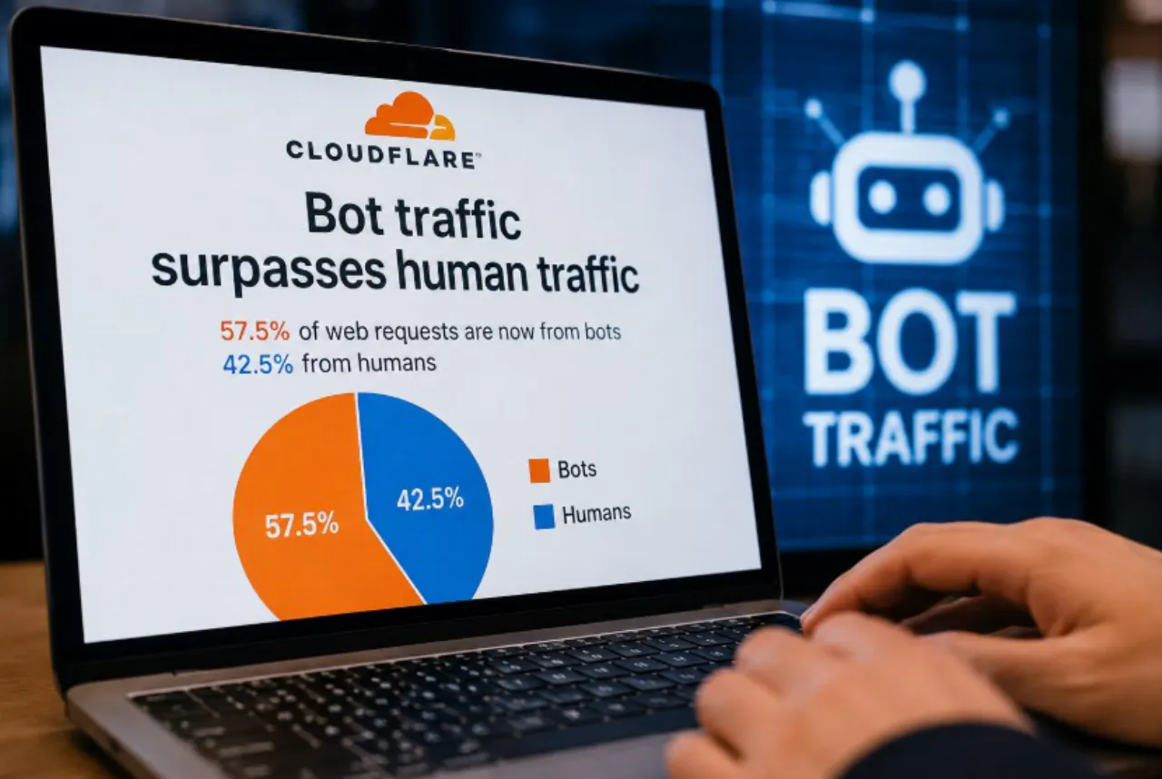 Cloudflare, i bot superano gli utenti umani nelle richieste web e cambiano Internet
