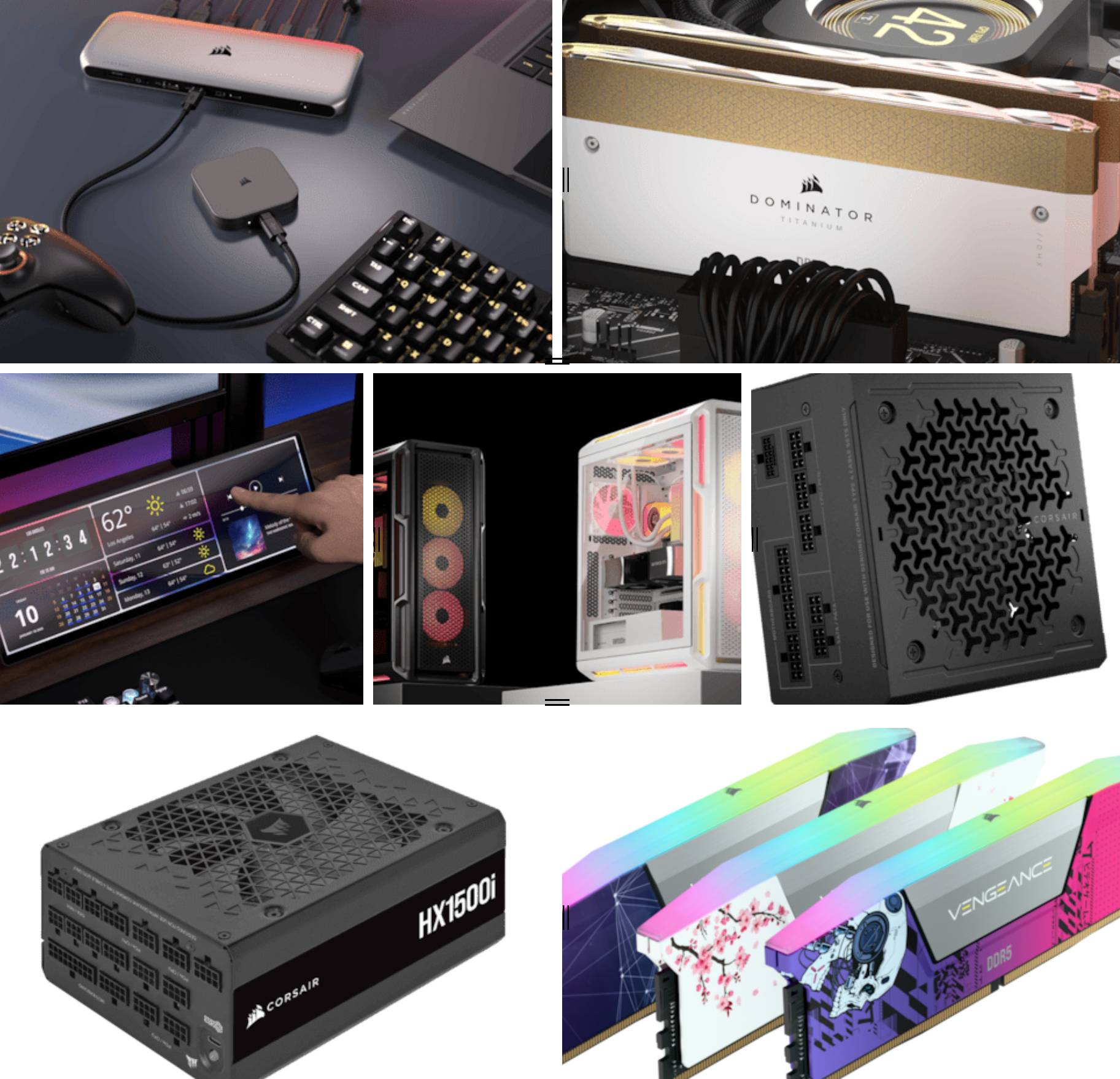 CORSAIR - prodotti innovativi al CES 2025