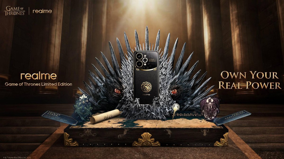realme svela la Game of Thrones Limited Edition: Own Your Real Power