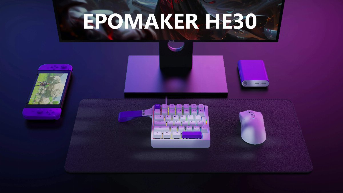 Recensione EPOMAKER HE30