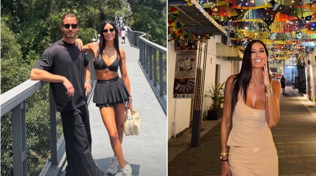 Elisabetta Gregoraci Elisabetta Gregoraci e Lodovico Patti, prima foto insieme dalla Malesia