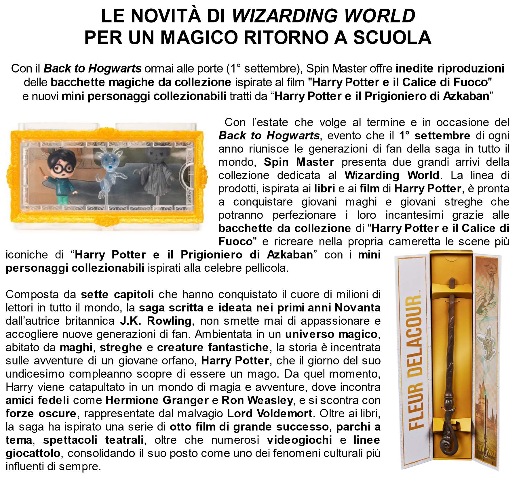Back to school con Harry Potter