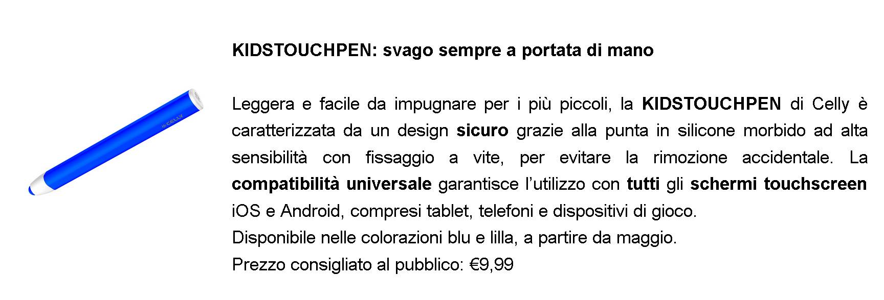 Divertimento per i bimbi con i nuovi accessori Tech for Kids di Celly