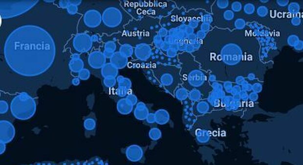 Covid-19 : variante inglese in 20% dei casi italiani