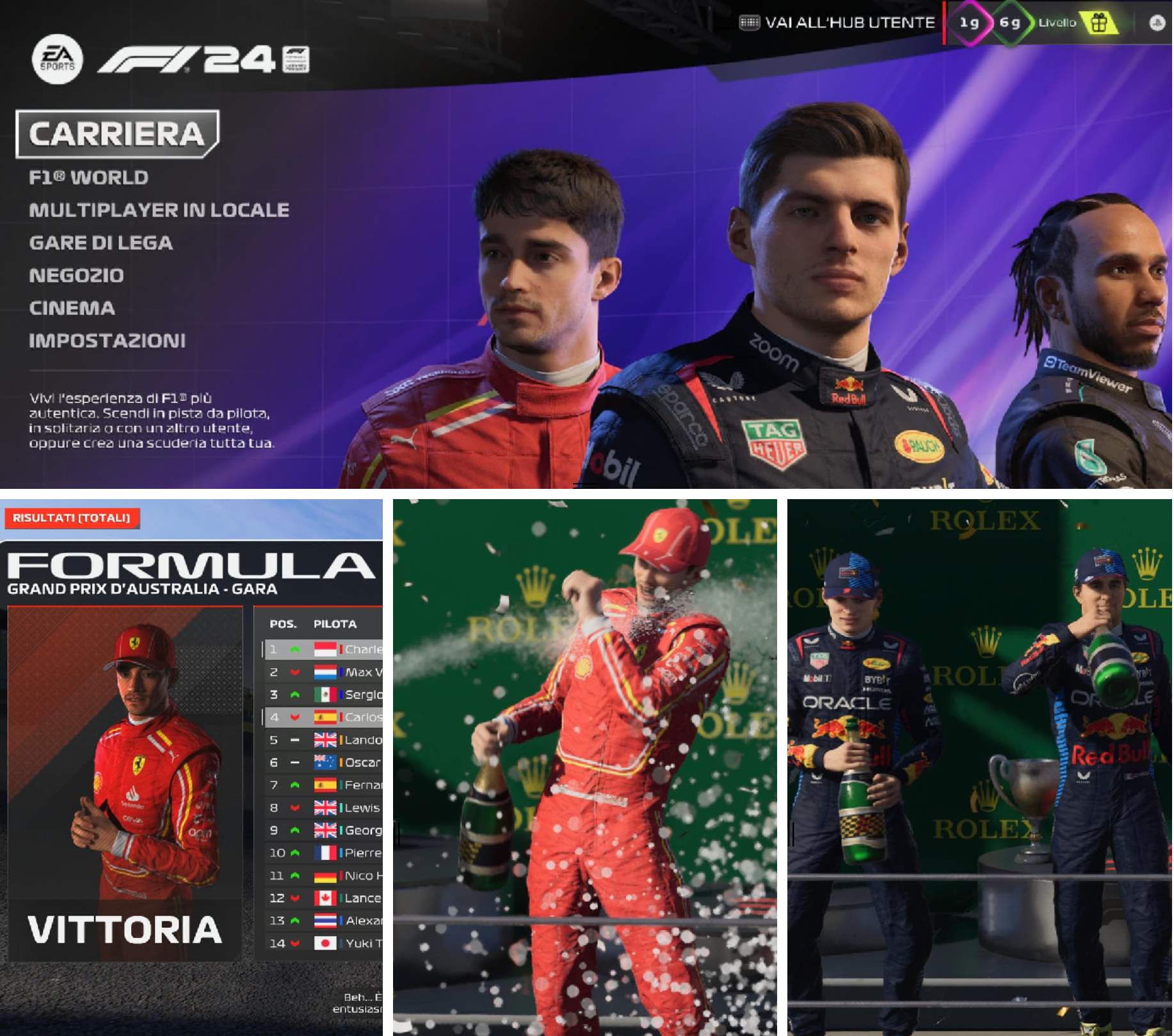 sports recensione EA Sports F1 24 Recensione