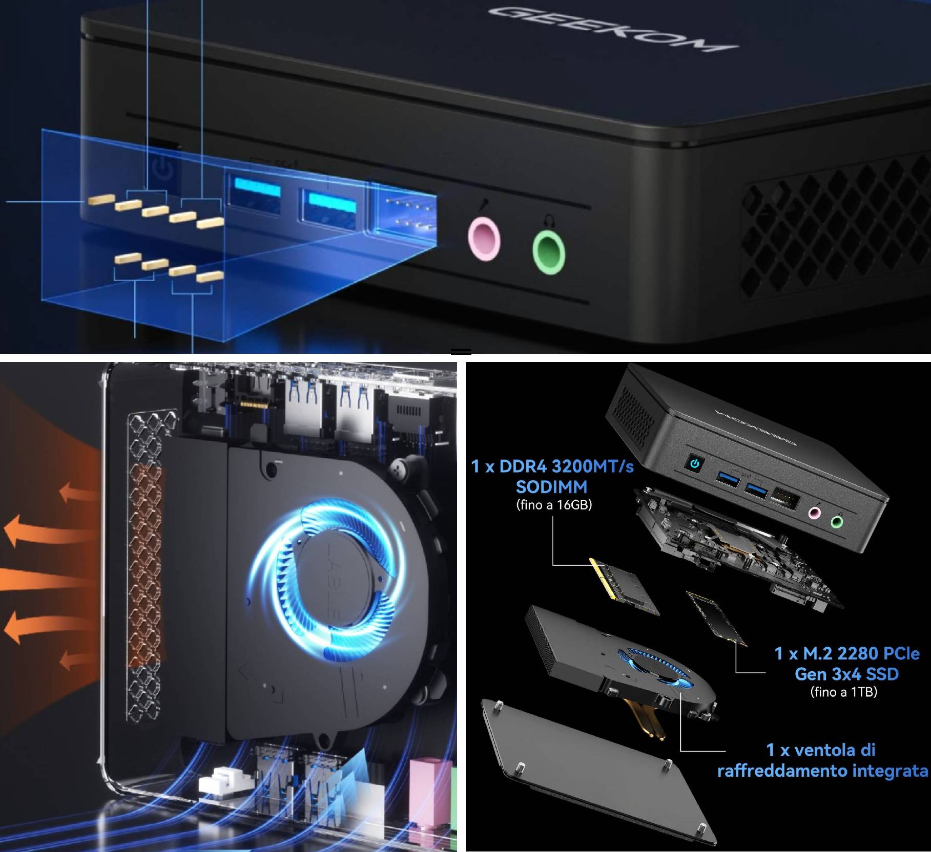 recensione geekom Recensione GEEKOM Air12 Lite Mini PC