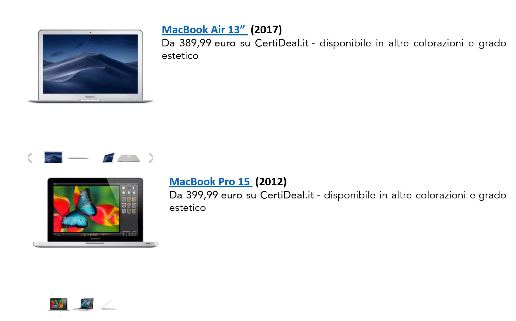 novità natale Novità del Natale in casa CertiDeal: arrivano i MacBook ricondizionati