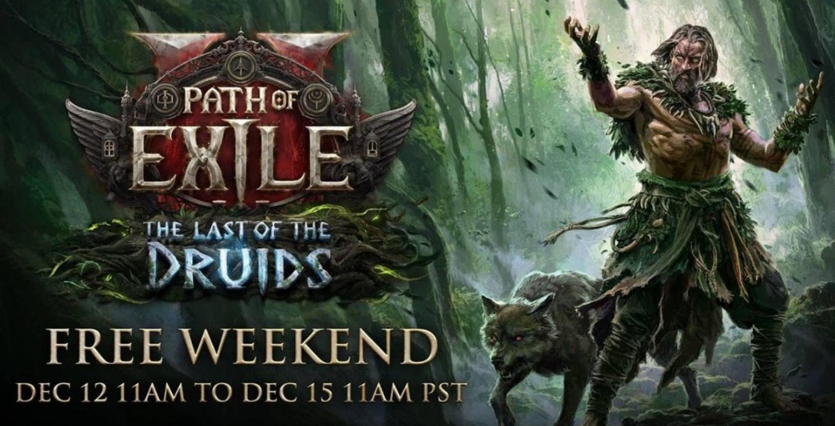 The Last of the Druids dà il via ad un nuovo Free Weekend The Last of the Druids dà il via ad un nuovo Free Weekend