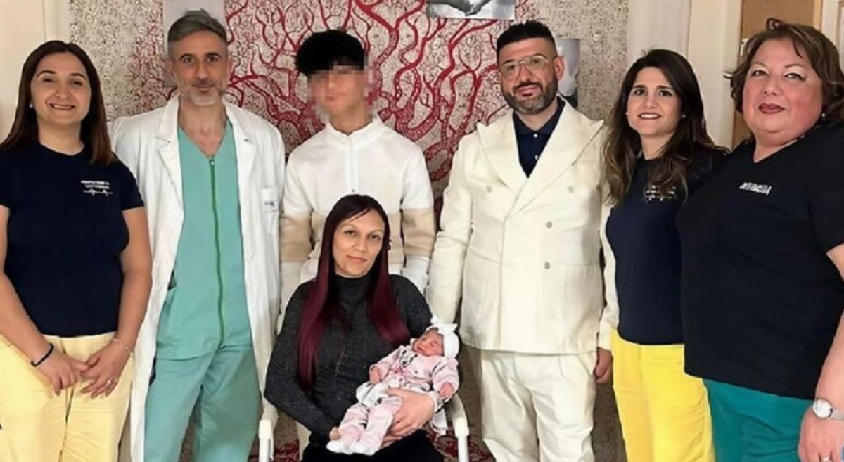 Caterina diventa mamma per l