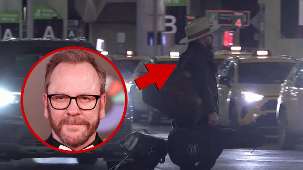 Kiefer Sutherland fotografato all