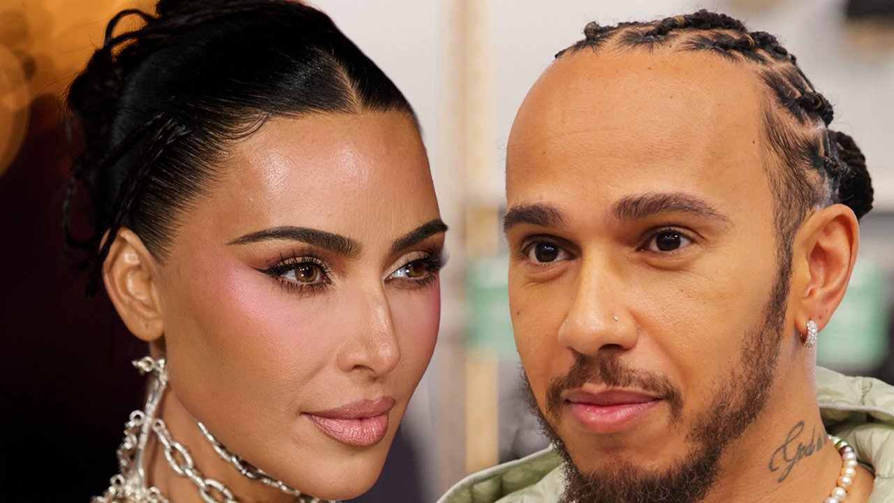 Kim Kardashian e Lewis Hamilton ufficializzano la relazione al Super Bowl