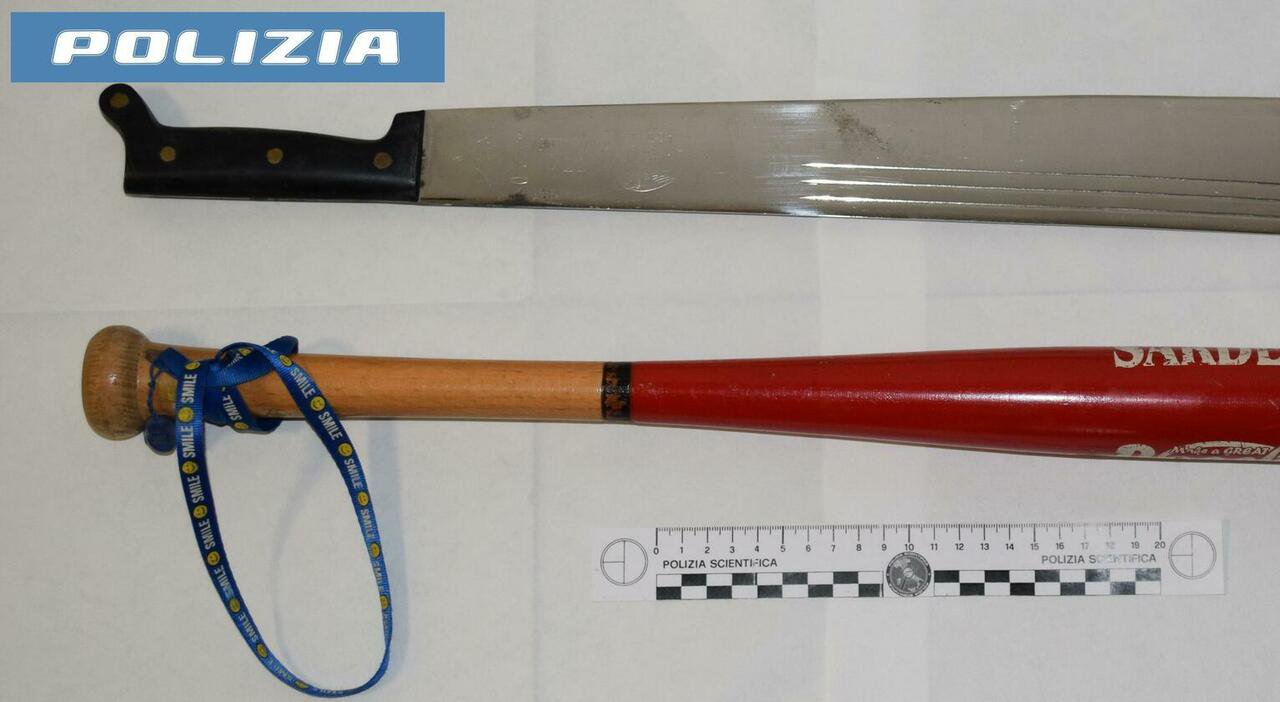 Minacce ai vicini con mazza da baseball e machete a Lodi, denunciato un uomo di 56 anni