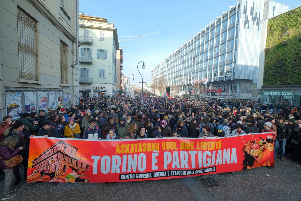 Askatasuna annuncia nuove mobilitazioni: appuntamenti a Livorno e corteo a Roma il 28 marzo