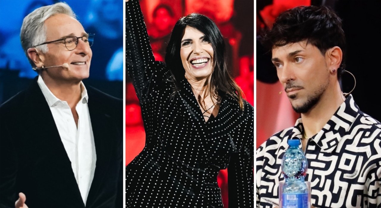 Bacio tra Giorgia e Paolo Bonolis a Taratata, la reazione di Emanuel Lo