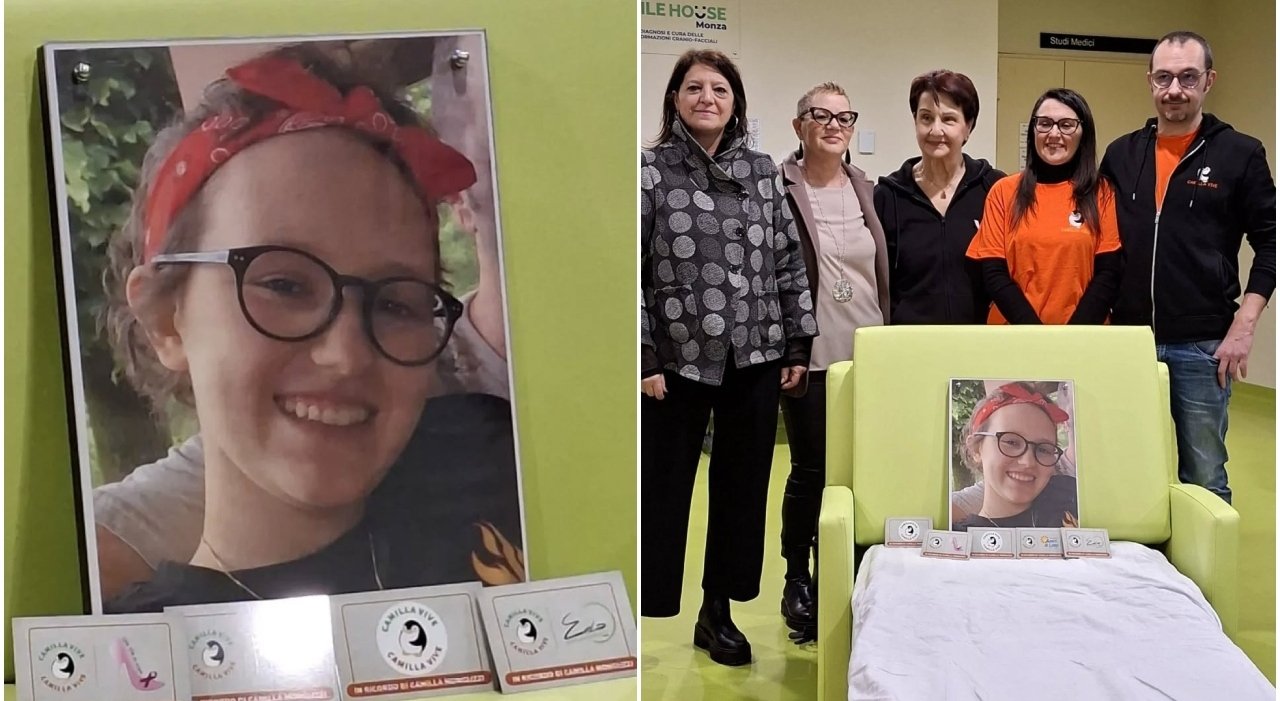 Camilla Monguzzi, realizzato il sogno: donate poltrone letto ai genitori in ospedale a Monza