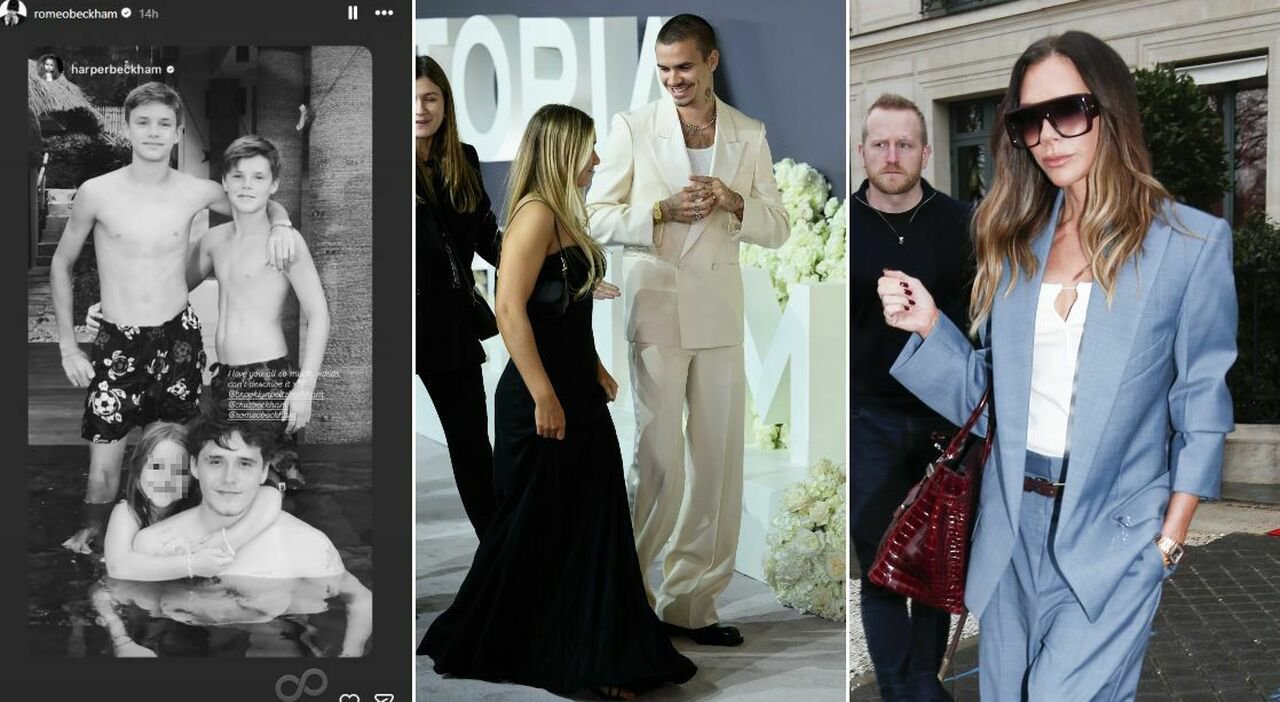 Harper Beckham manda un messaggio ai fratelli, anche Brooklyn tra i destinatari