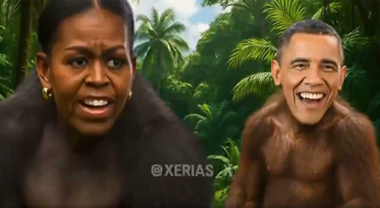 Obama contro Trump per il video razzista condiviso sui social