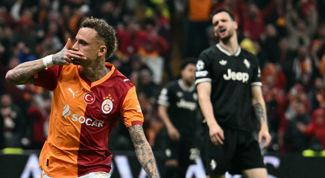 Galatasaray-Juventus 5-2, crollo bianconero e difesa in tilt