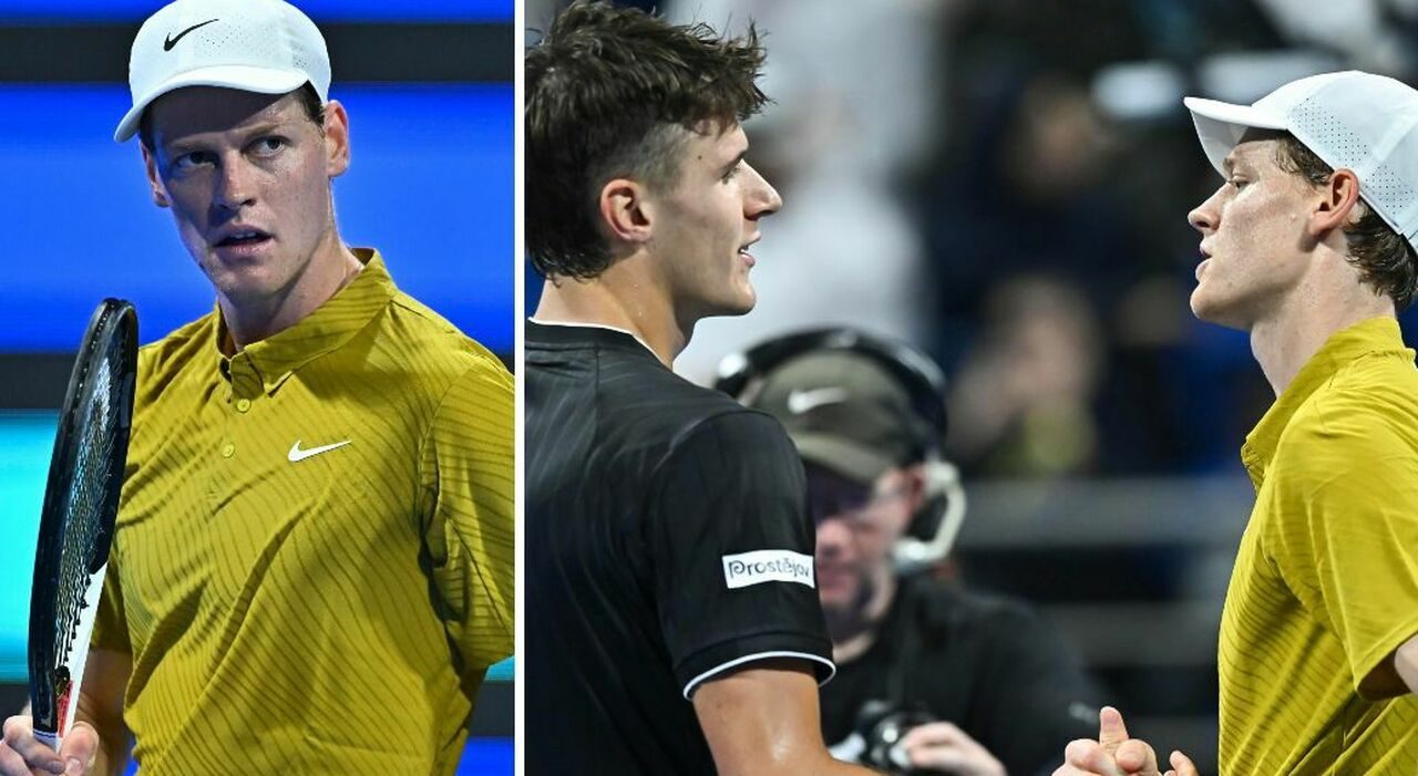 Sinner si ferma a Doha, Mensik lo elimina e salta la sfida con Alcaraz Sinner si ferma a Doha, Mensik lo elimina e salta la sfida con Alcaraz