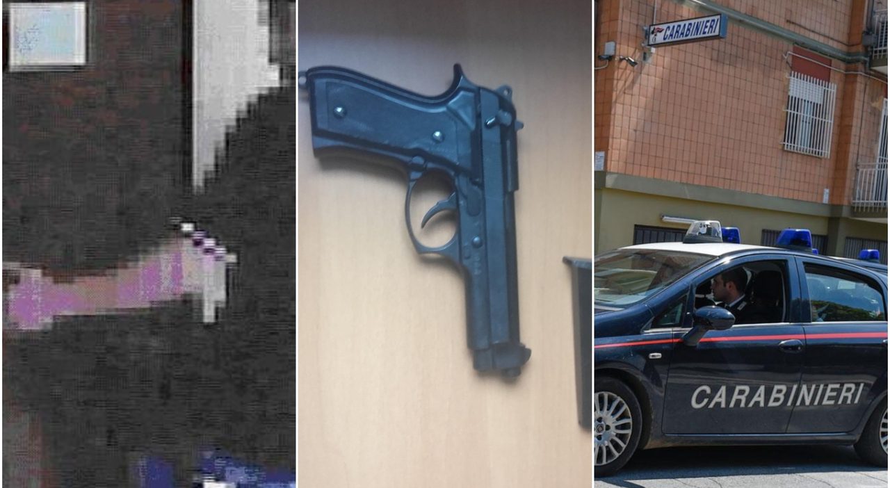 Roma, studente di 14 anni minaccia un compagno con una pistola a salve in classe Roma, studente di 14 anni minaccia un compagno con una pistola a salve in classe