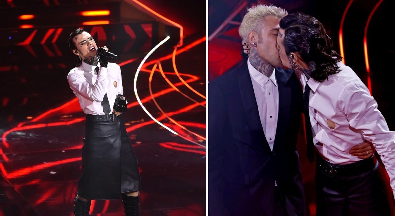 Rosa Chemical e la depressione dopo Sanremo, il racconto sulla crisi e il bacio con Fedez Rosa Chemical e la depressione dopo Sanremo, il racconto sulla crisi e il bacio con Fedez