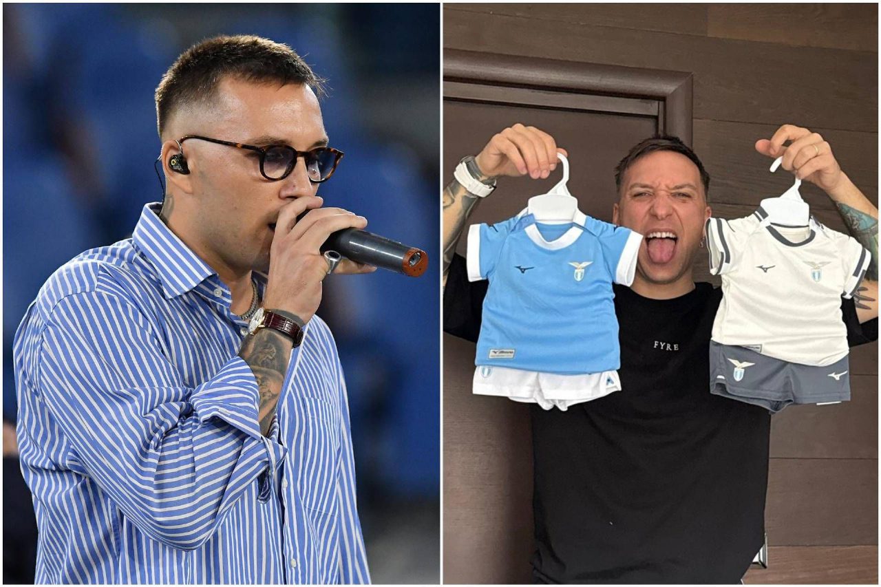 Briga compra le prime maglie della Lazio per la figlia in arrivo