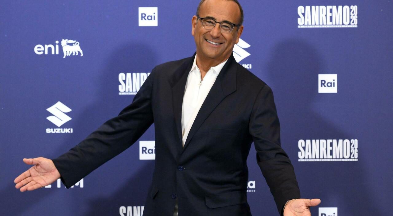 Sanremo 2026 al via con Carlo Conti e tutti i Big in gara nella prima serata Sanremo 2026 al via con Carlo Conti e tutti i Big in gara nella prima serata