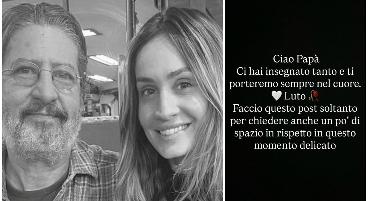 Helena Prestes, morto il padre Antonio dopo un ictus Helena Prestes, morto il padre Antonio dopo un ictus