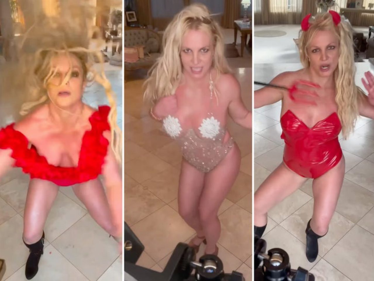 Britney Spears balla provocante in casa e accende i social Britney Spears balla provocante in casa e accende i social