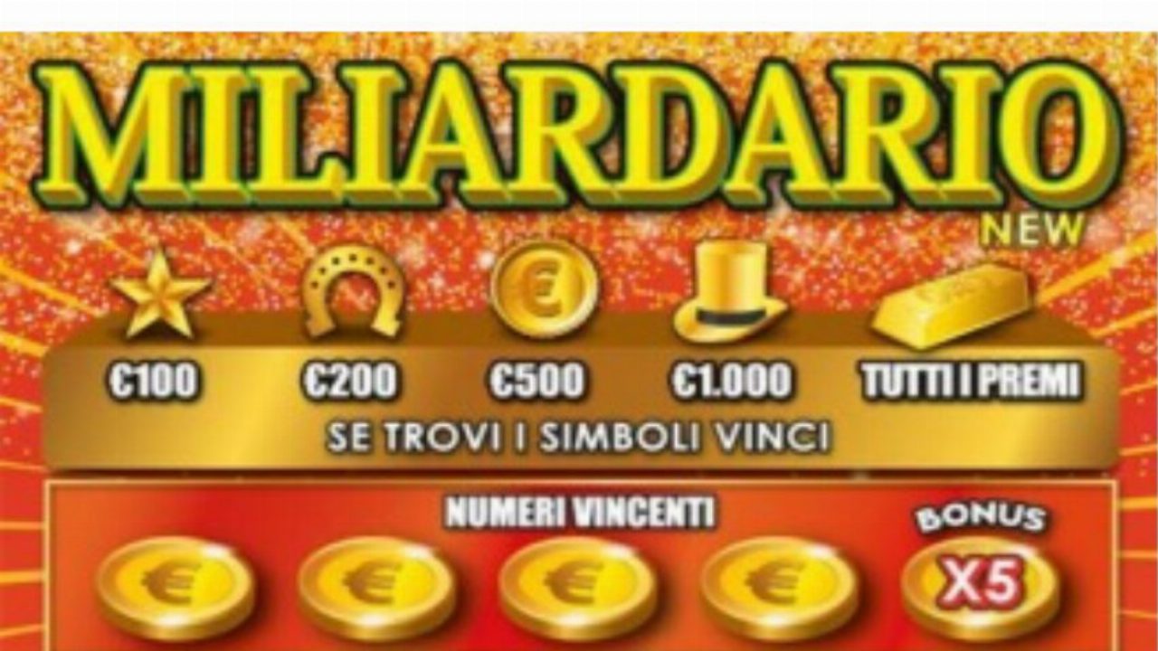 Sulmona, mezzo milione con un Gratta e Vinci da 5 euro