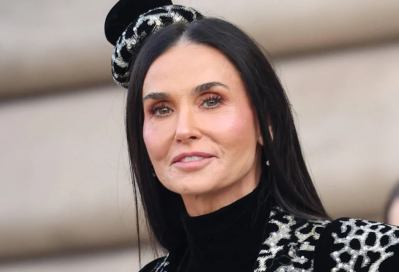 Demi Moore ospite a Che tempo che fa da Fabio Fazio