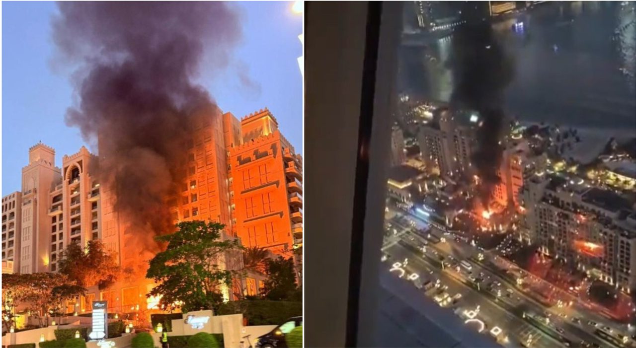 Video Dubai sotto attacco missili su Palm Jumeirah: stop ai voli