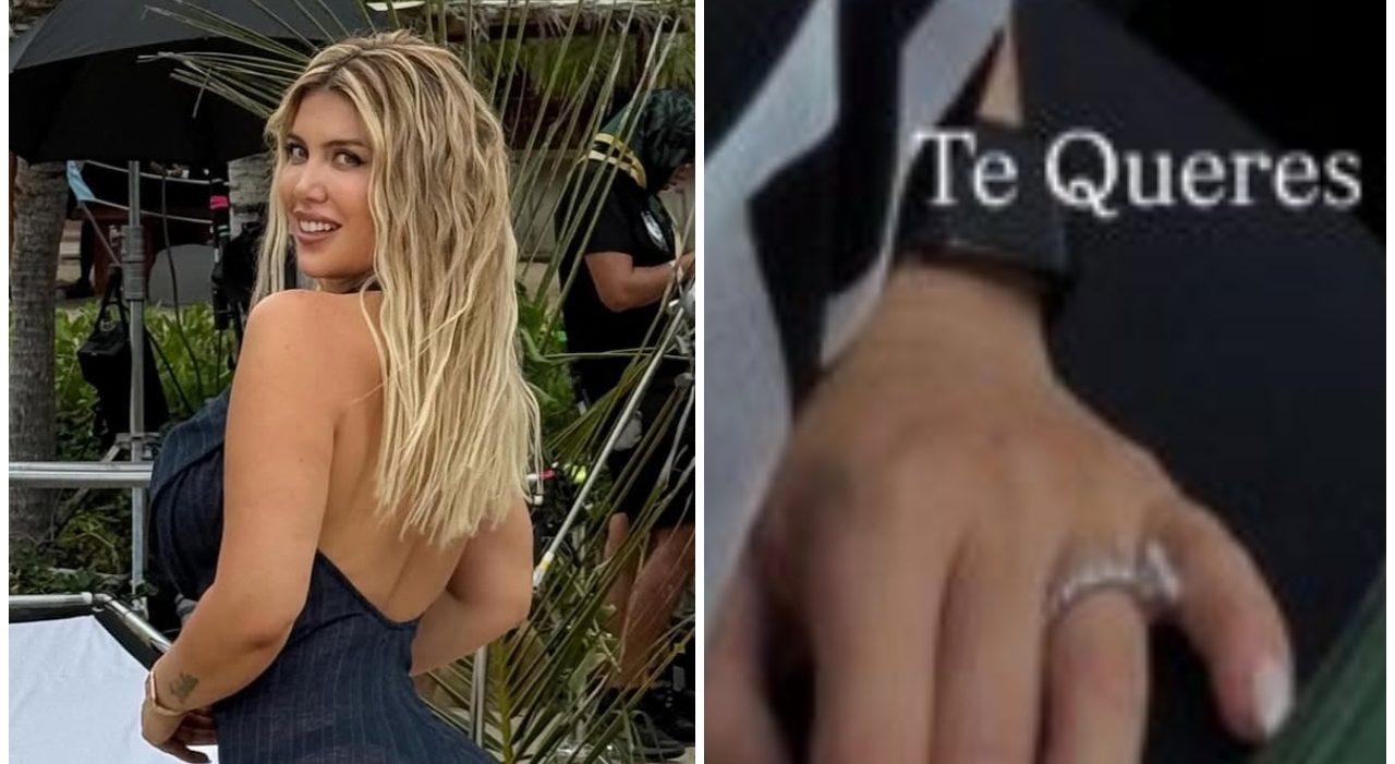 Wanda Nara a Milano con Martìn Migueles spunta un anello e riapre il gossip sulle nozze