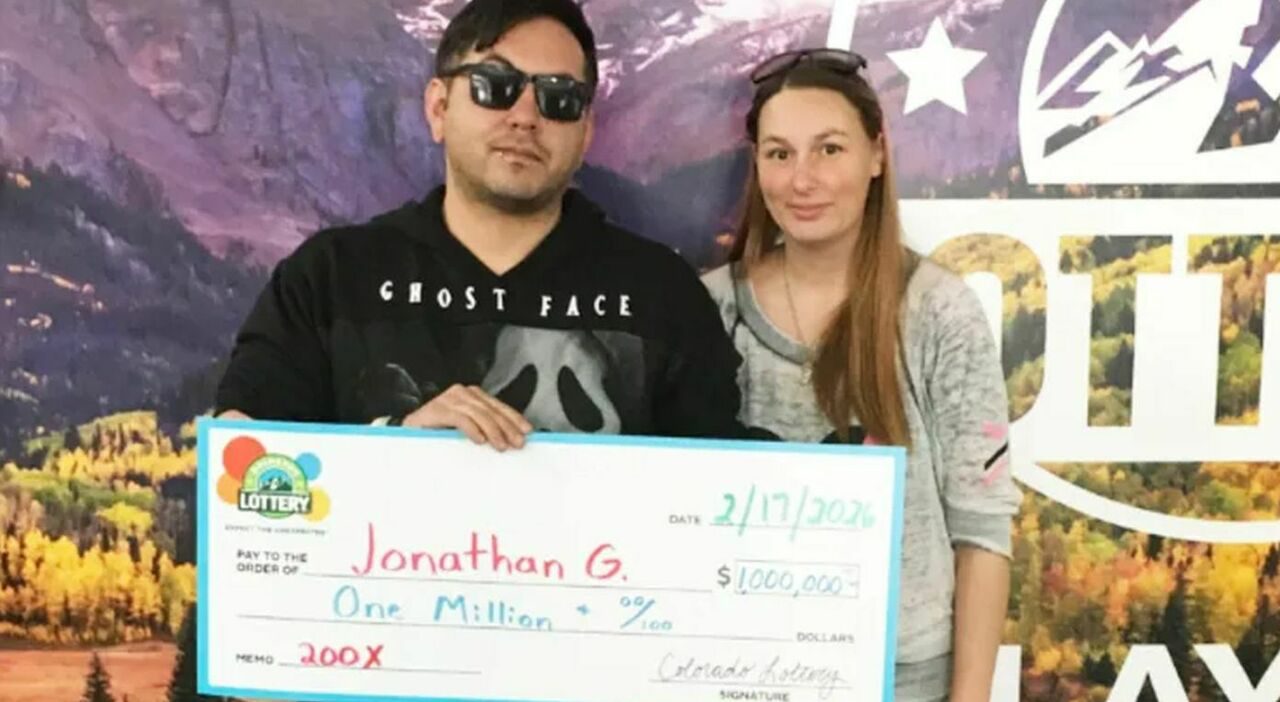 Jonathan G vince un milione con un gratta e vinci dopo una giornata difficile in Colorado
