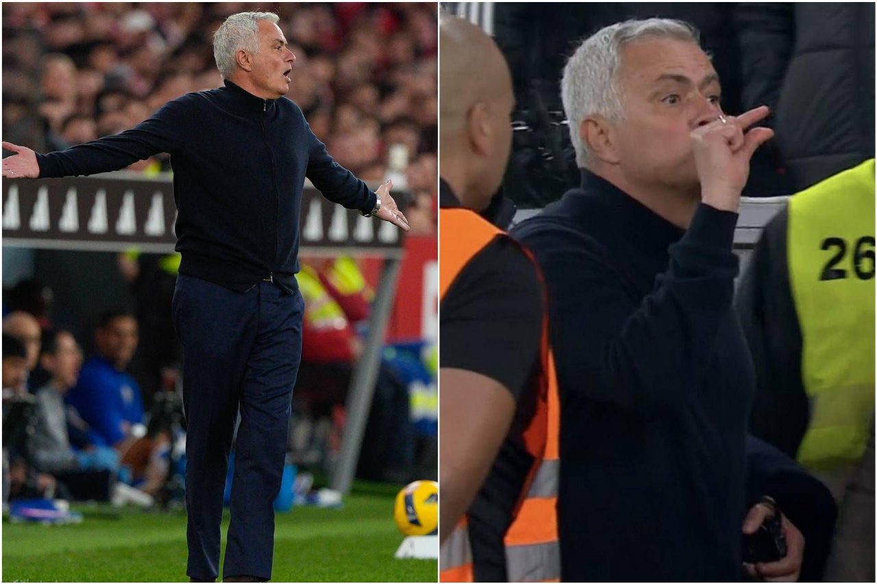 Mourinho espulso in Benfica-Porto dopo la lite con la panchina Mourinho espulso in Benfica-Porto dopo la lite con la panchina