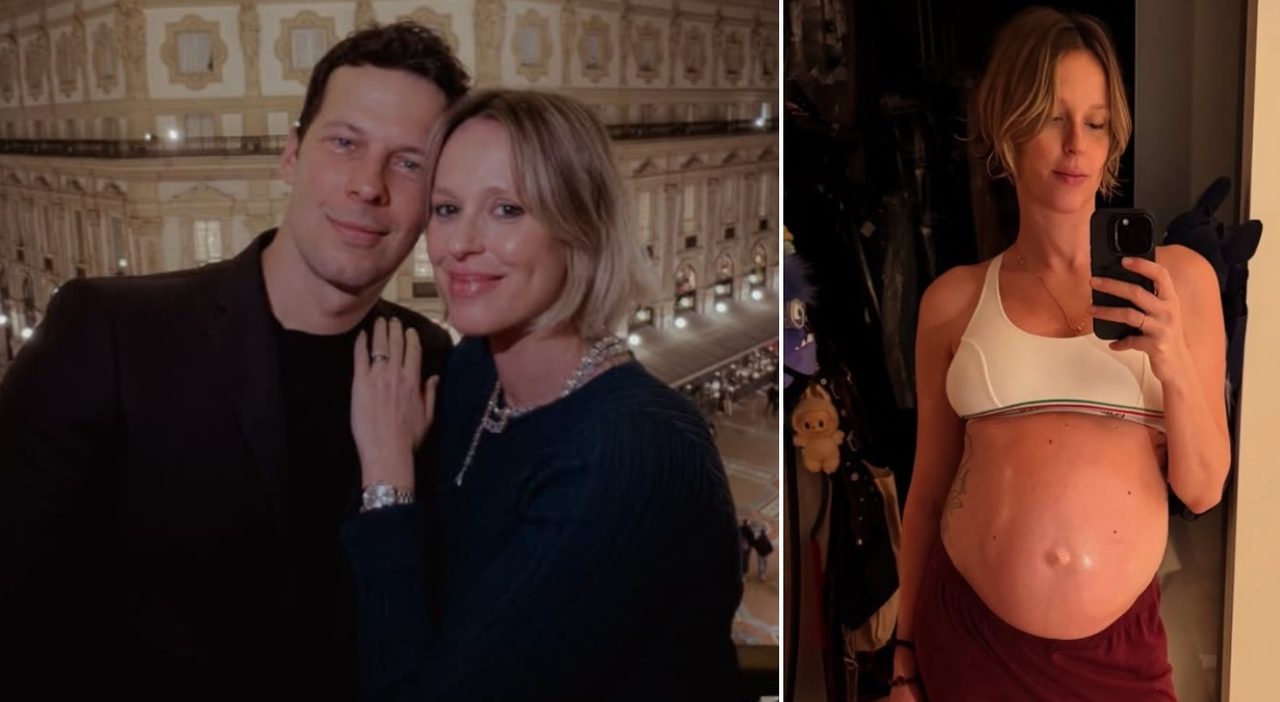 Federica Pellegrini al nono mese mostra il pancione, la battuta di Matteo Giunta sui social